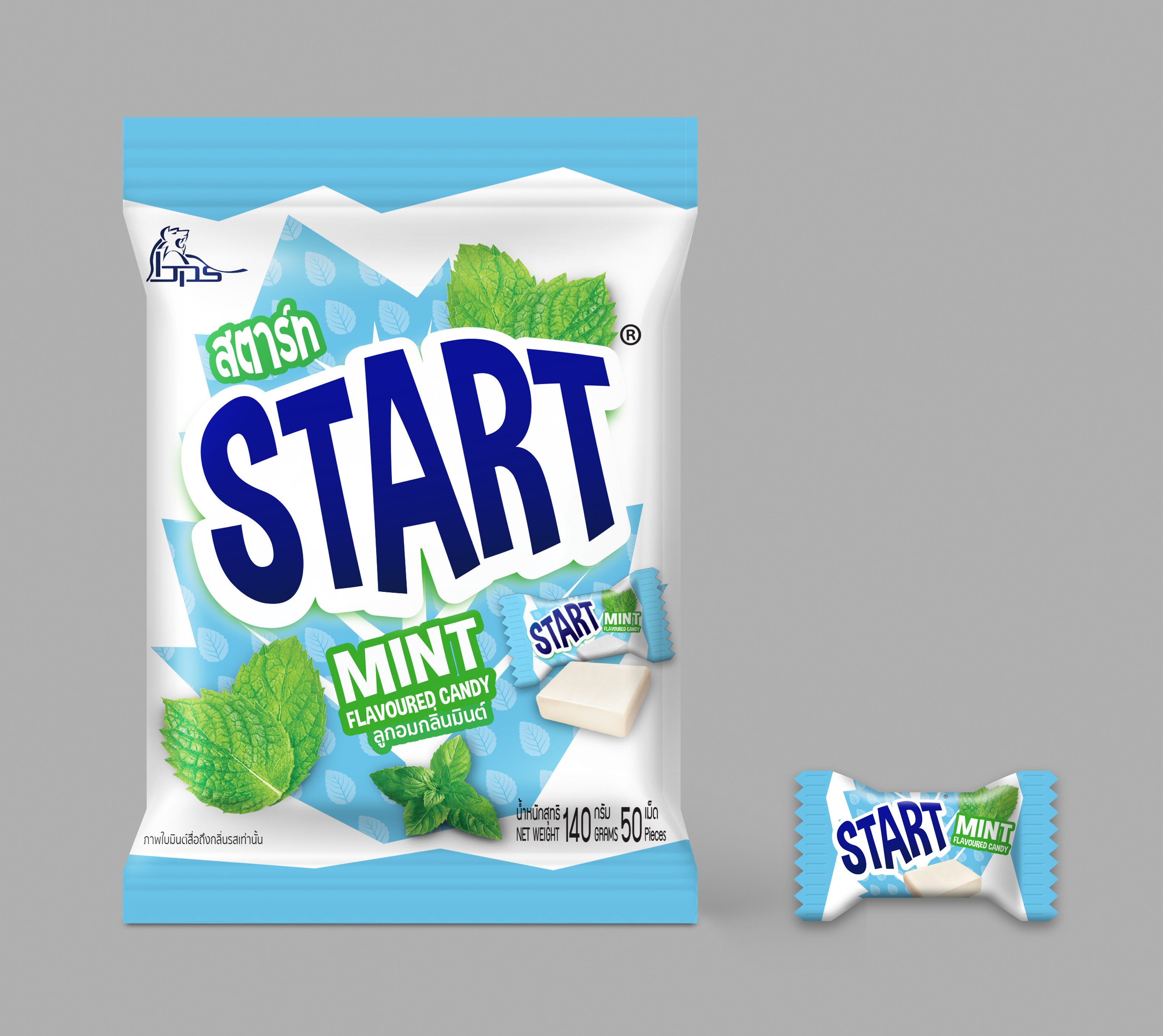 Kẹo Start vị bạc hà 140g